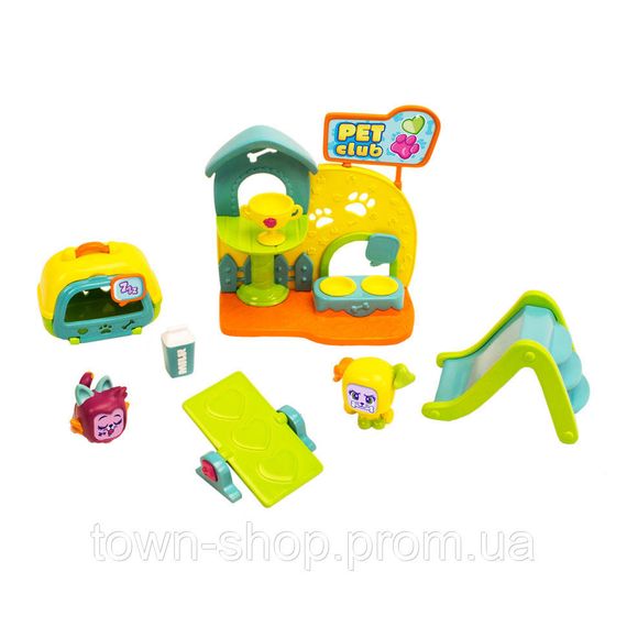 Игровой набор Питомцы на прогулке Moji Pops PMPSB216IN10, 2 фигурки, аксессуары | Зображення 2