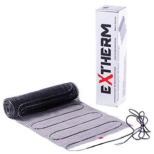 Тепла підлога електричний нагрівальний мат Extherm ЕТ ЕСО 180 Вт/м2 1,00 м2 (180 Вт) | Зображення 1