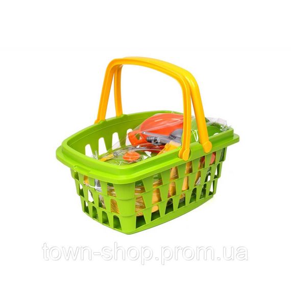 Игровой набор "Посудки в корзинке" ТехноК 4456TXK | Зображення 1