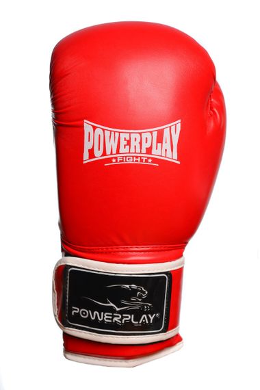 Боксерські рукавиці PowerPlay 3019 Challenger Червоні 12 унцій | Зображення 3