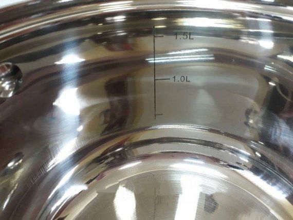 Универсальный набор кастрюль с крышками Bohmann BH-0714 из нержавеющей стали 6 предметов | Зображення 6