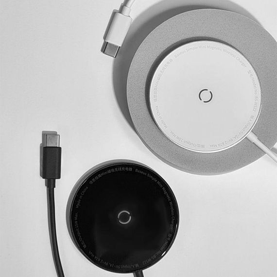 Бездротовий ЗП Baseus Simple Mini Magnetic 15W | Зображення 3