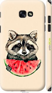 Чохол на Samsung Galaxy A7 (2017) Єнотик з кавуном "4605m-445-2448"