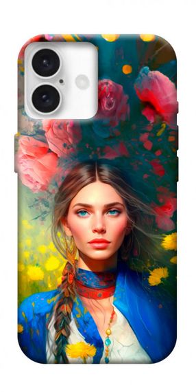 Чохол з картинкою Lady style 2 для Apple iPhone 16 (6.1")