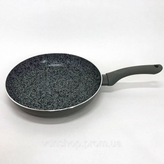 Сковорода з алюмінієвим шаром Well Done WD-1024B 24 см, Ідеальна сковорода Нова алюмінієва FZ-54