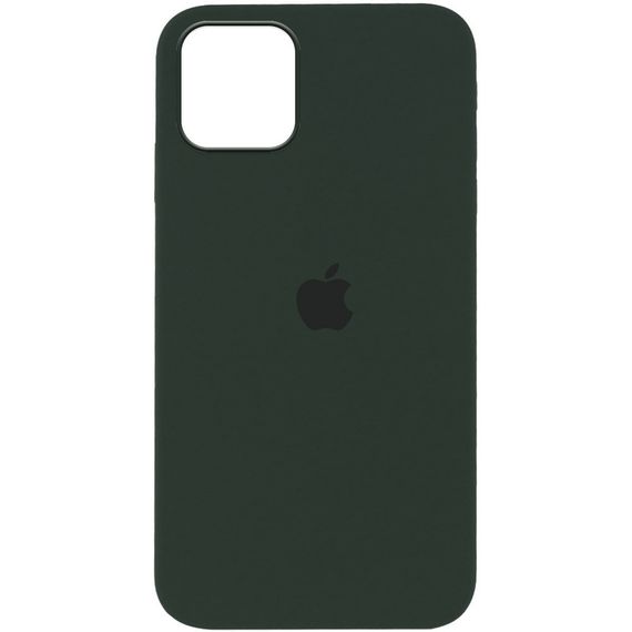 Чохол Silicone Case Full Protective (AA) для Apple iPhone 12 Pro/12 (6.1") Зелений/Cyprus Green