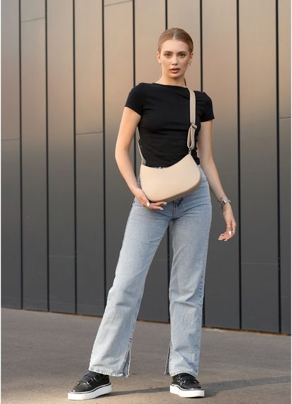 Сумка жіноча Sambag Leoma KOR Бежева 29 х 7 х 16 см (53090026) | Зображення 6