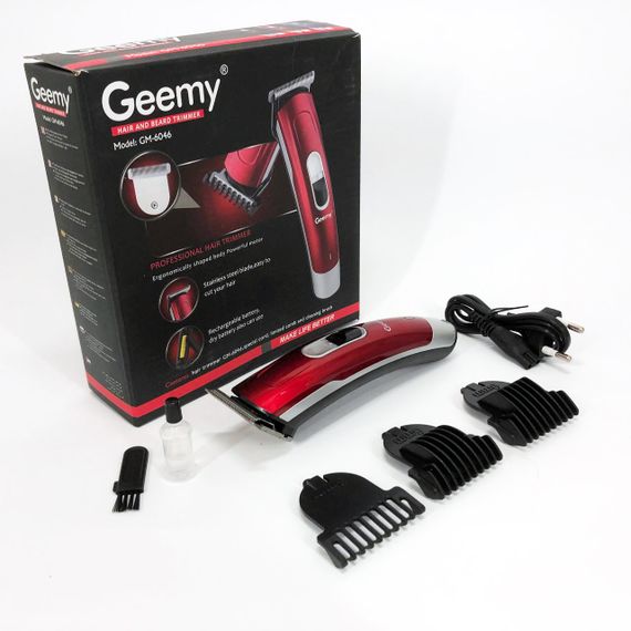 Семейная машинка для стрижки волос Gemei GM-6046, Универсальный триммер для мужчин LX-68 | Зображення 7