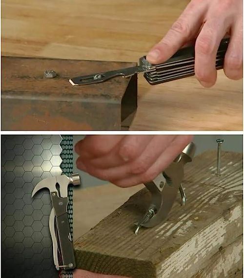 Мультитул 18 в 1. молоток кусачки ... TacTool | Зображення 5