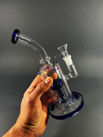 Стеклянная трубка Medusa M Blue