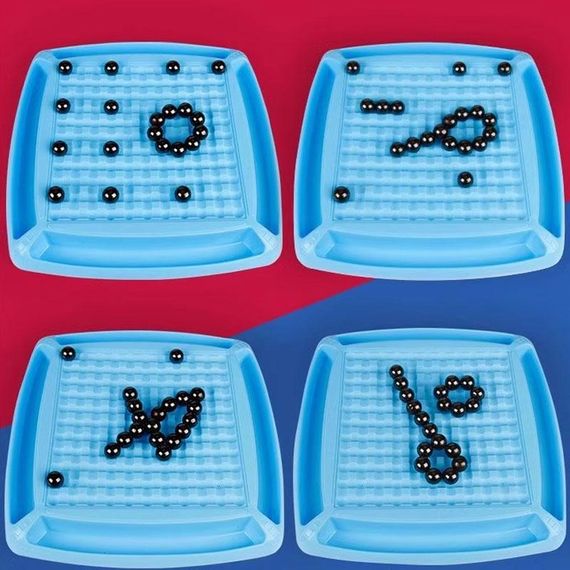 Настольная интерактивная игра Ummi 33042 Magnetic Chess Battle Blue | Зображення 1