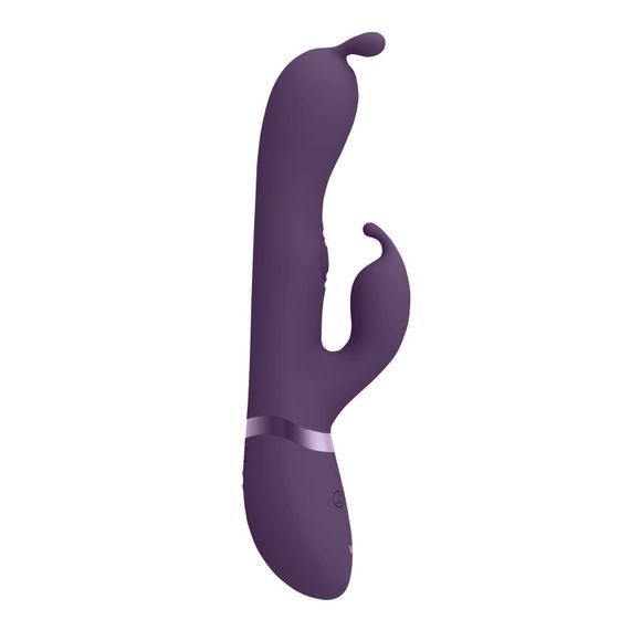 Вибратор-кролик Gada пульсация + ушки цвет: фиолетовый  Vive (Нидерланды) sexstyle