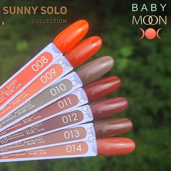 Гель-лак BABY MOON Sunny Solo №10 лісовий горіх, 6 мл | Зображення 1