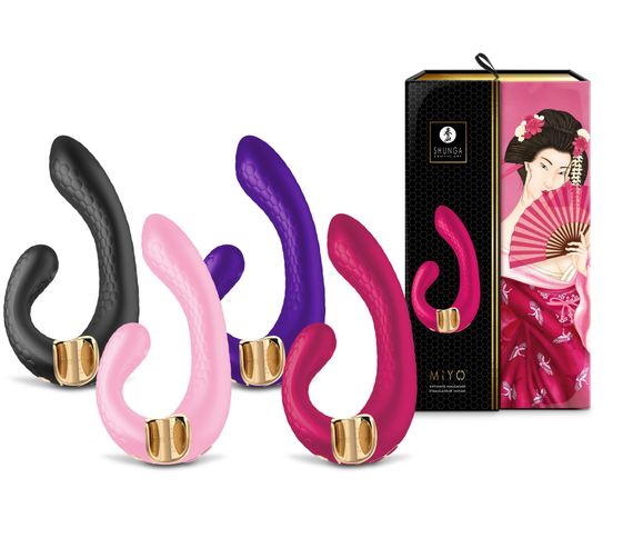 Вібратор-кролик Shunga Miyo Raspberry | Зображення 7