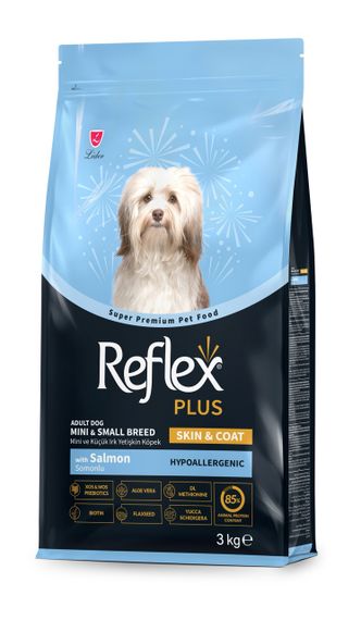 Сухий корм із лососем для собак малих порід Reflex Plus Skin & Coat Small Breed, 3 кг | Зображення 1