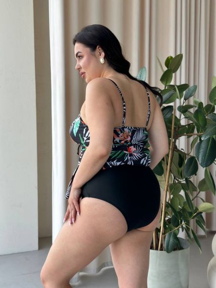 Яскравий купальник танкіні PLUS SIZE | Зображення 1
