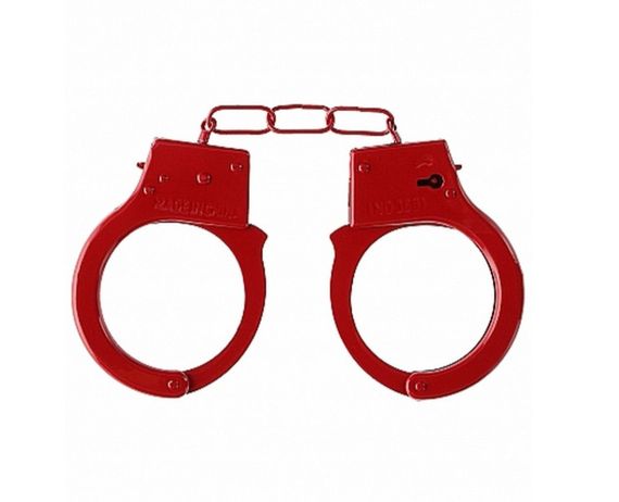 Наручники - Ouch! Beginner's Handcuffs Red Sex Aura | Зображення 4