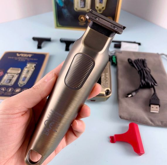 Тример V-265 з 4 насадками, 1600mAh, 8000 RPM, LED дисплей XPRO (46074-V-265_581) | Зображення 5