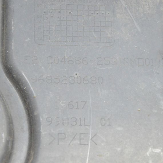 Дефлектор радіатора лівий Citroen C3 Picasso 2009-2016 Захист кермо повітря ліва Сітроен ц3 Пікассо 9685230680 | Зображення 2