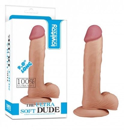 Фалоімітатор - The Ultra Soft Dude 9" Sex Aura