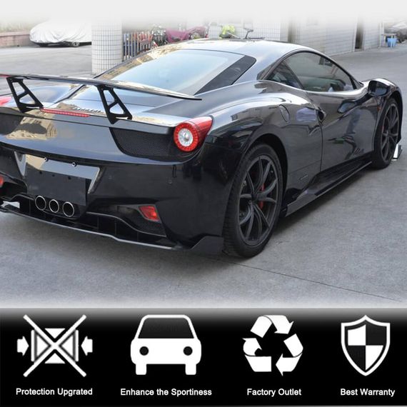 Боковые Пороги (2011-2013, Карбон) для Ferrari 458 Italia | Зображення 2