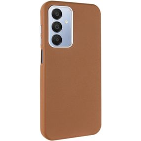 Кожаный чехол Leather Case Metal Buttons для Samsung Galaxy A25 5G Brown