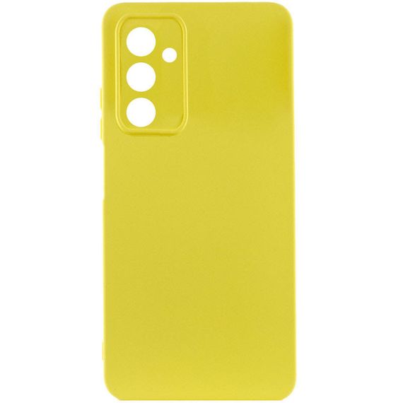 Чохол Silicone Cover Lakshmi Full Camera (AAA) для Samsung Galaxy A24 4G, Жовтий