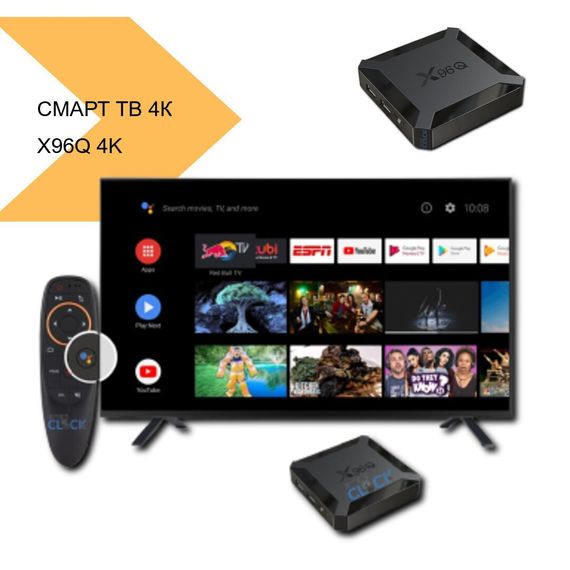 Смарт ТВ приставка X96Q 4K Android 10.0 XPRO PANOPLUS SPM (X96Q (216)_1050) | Зображення 1