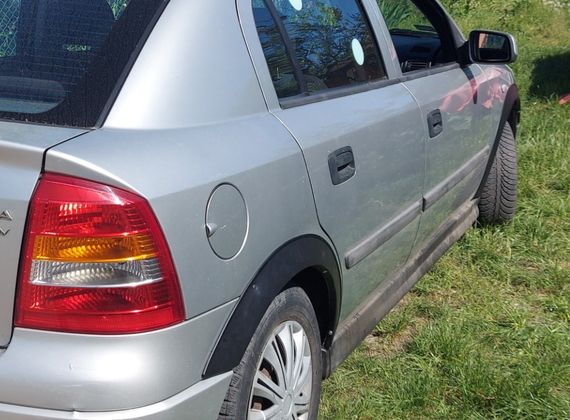 Накладки на арки (SD/HB) (4 шт, чорні) для Opel Astra G classic 1998-2012рр | Зображення 4