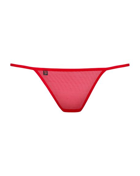Стринги Obsessive Luiza Красные L/XL | Зображення 5