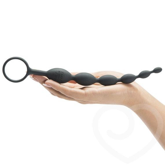 Анальні намиста "наростаюче задоволення", Черный | Зображення 5