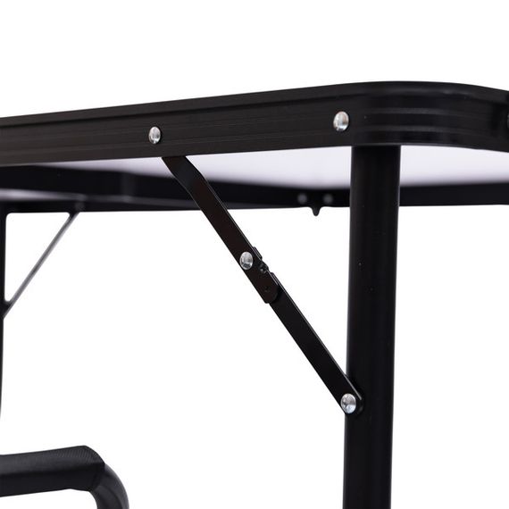 Розкладний стіл + 4 стільці кемпінговий набір для пікніка, риболовлі, відпочинку, туризму Коричневий JY-12060BR | Зображення 5