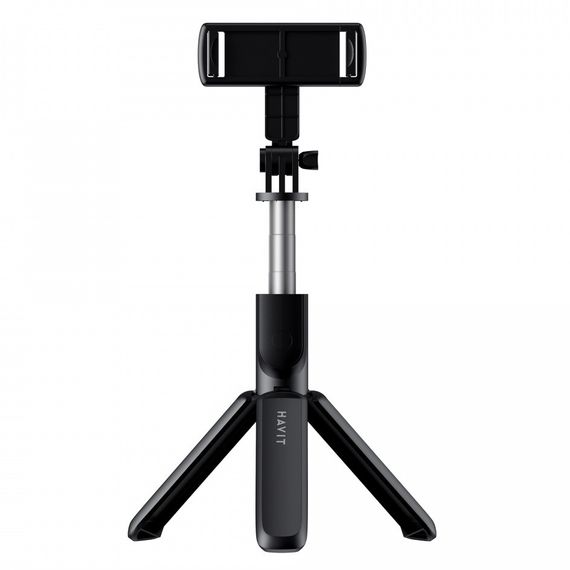 Беспроводной телескопический трипод-монопод с HAVIT HV-ST7033 Black | Зображення 4
