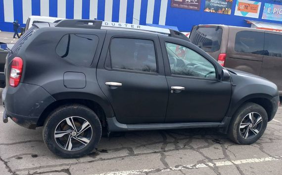 Накладки на ручки (4 шт., нерж.) Для російської збірки - OmsaLine для Renault Duster 2008-2017 рр | Зображення 1