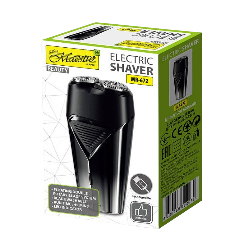 Електробритва акумуляторна 1,2W 600 mAh MR-672 Maestro | Зображення 3