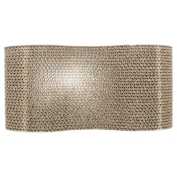 Дряпка Trixie Wave Junior для кошенят з котячою м ятою картон світло-бузкова/м ятна 38х7х18 см | Зображення 3