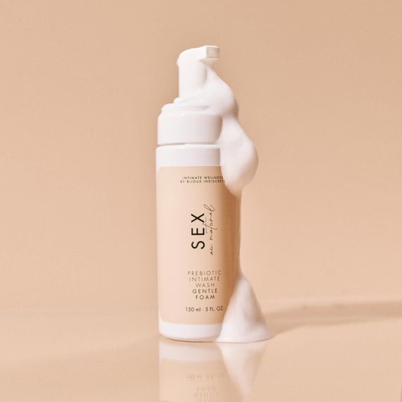 Пена для интимной гигиены Bijoux Indiscrets Sex Au Naturel Prebiotic Intimate Wash Gentle Foam 150мл | Зображення 5