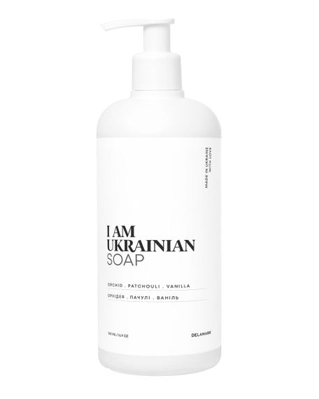Рідке мило DeLaMark Орхідея + Пачулі + Ваніль 500 мл (4820152333124)