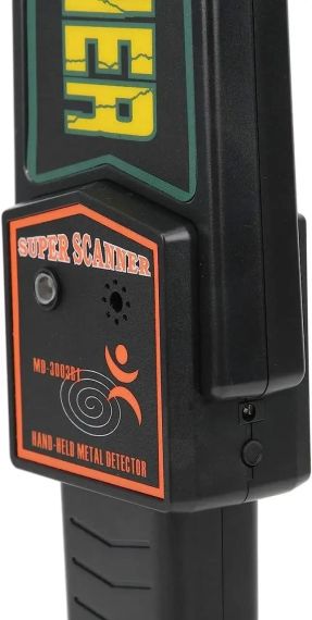 Металошукач Super Scanner MD3003B1 | Ручний металодетектор | Доглядовий металошукач | Зображення 7
