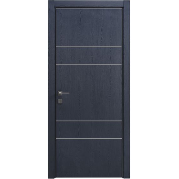 Двері міжкімнатні Rodos MODERN Flat-04 INSIDE сосна браш Cobalt