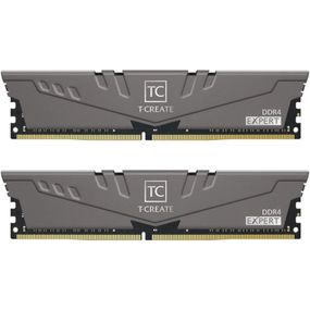 Модуль памяти для компьютера DDR4 16GB (2x8GB) 3200 MHz T-Create Expert Gray Team (TTCED416G3200HC16FDC01)