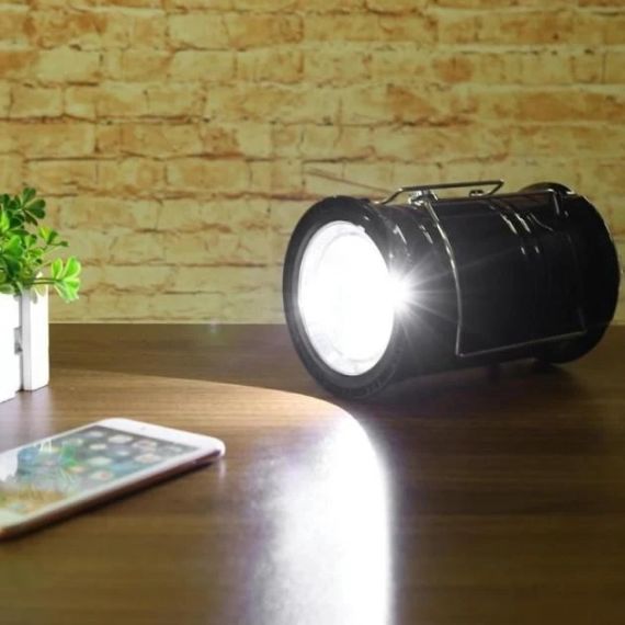 Кемпінгова LED-лампа X-BAIL BL-5800 з ліхтариком і сонячною панеллю | Зображення 8