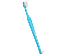 Ортодонтична зубна щітка paro® ORTHO BRUSH м’яка, з монопучковою насадкою, блакитна