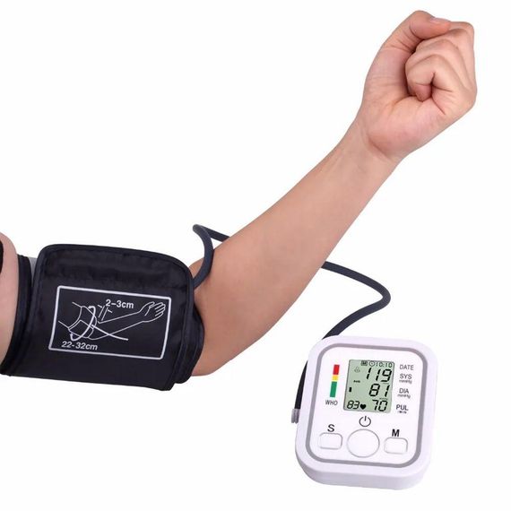 Автоматический тонометр для измерения давления и пульса, ARM Style BW-3205 / Цифровой тонометр на плече / | Зображення 4