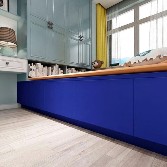 Самоклеюча плівка синя 0,45х10м SW-00000823 | Зображення 1