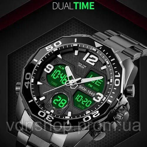 Повсякденні кварцові наручні чоловічі годинники SKMEI, Брендові оригінальні наручні годинники RS-41 | Зображення 5