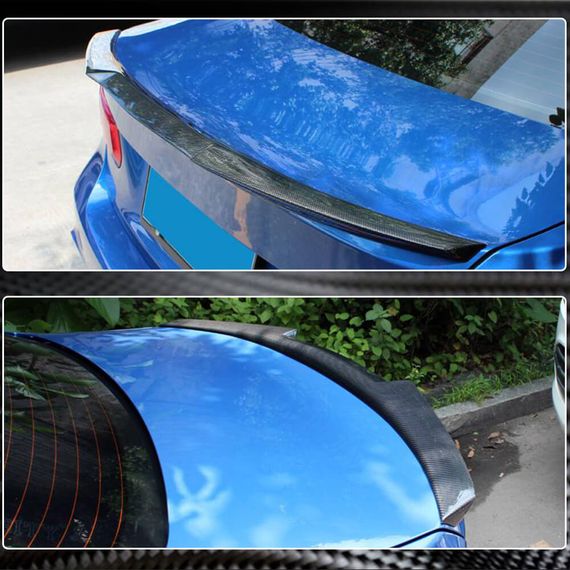 Спойлер M4-Style (для F30/F80, Кований карбон) для BMW 3 серія F-30/31/34 2012-2019 рр | Зображення 4