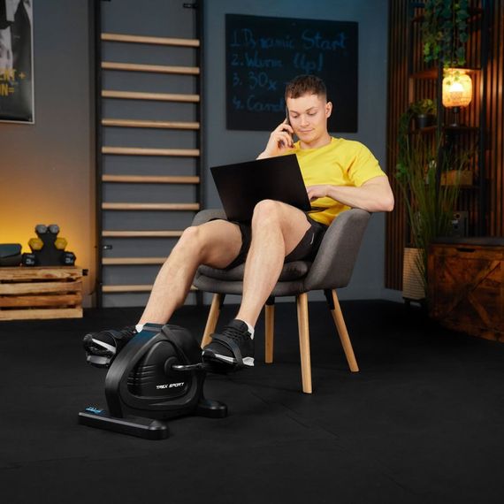 Міні велотренажер 2в1 Trex Sport TX-120BB BOIL реабілітаційний чорний | Зображення 4