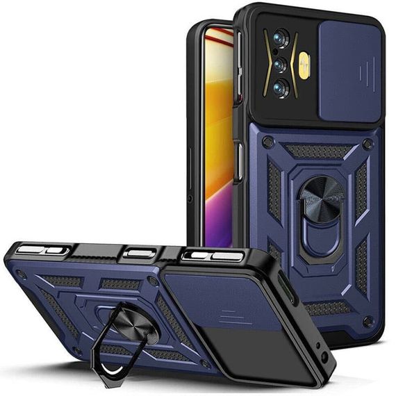 Ударостійкий чохол Camshield Serge Ring для Xiaomi Poco F4 GT