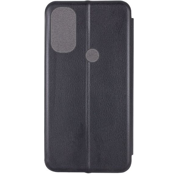 Кожаный чехол-книжка Classy для Motorola Moto E40 Черный | Зображення 2